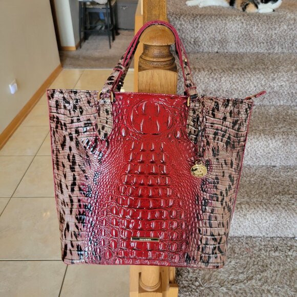 Brahmin Ombre Ruby Prowl - NEW FREE SHIPPING - Picture 2 of 10